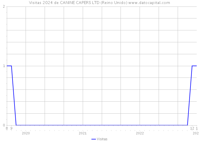 Visitas 2024 de CANINE CAPERS LTD (Reino Unido) 