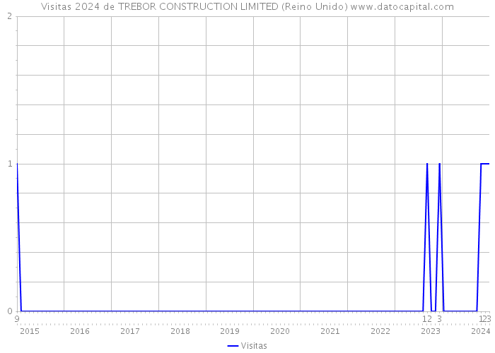 Visitas 2024 de TREBOR CONSTRUCTION LIMITED (Reino Unido) 