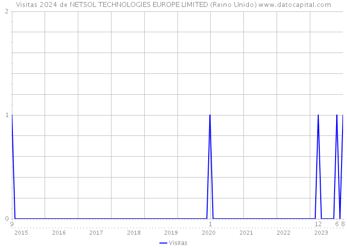 Visitas 2024 de NETSOL TECHNOLOGIES EUROPE LIMITED (Reino Unido) 