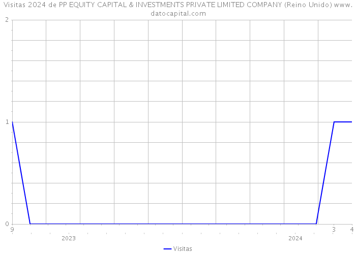 Visitas 2024 de PP EQUITY CAPITAL & INVESTMENTS PRIVATE LIMITED COMPANY (Reino Unido) 