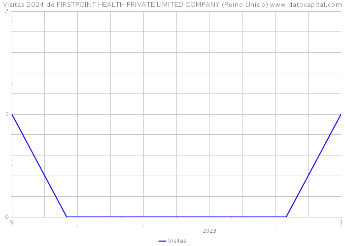 Visitas 2024 de FIRSTPOINT HEALTH PRIVATE LIMITED COMPANY (Reino Unido) 