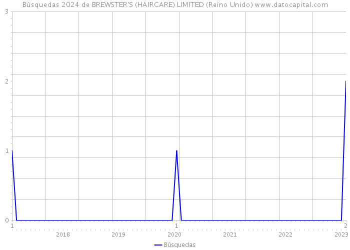 Búsquedas 2024 de BREWSTER'S (HAIRCARE) LIMITED (Reino Unido) 