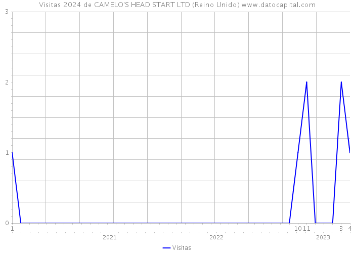 Visitas 2024 de CAMELO'S HEAD START LTD (Reino Unido) 