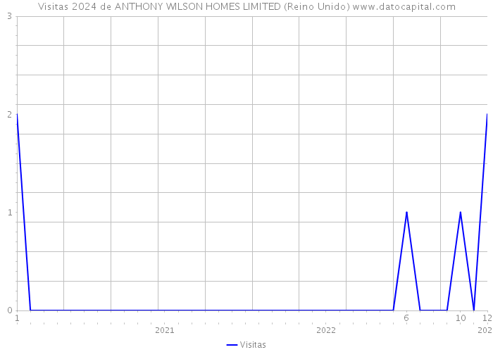 Visitas 2024 de ANTHONY WILSON HOMES LIMITED (Reino Unido) 