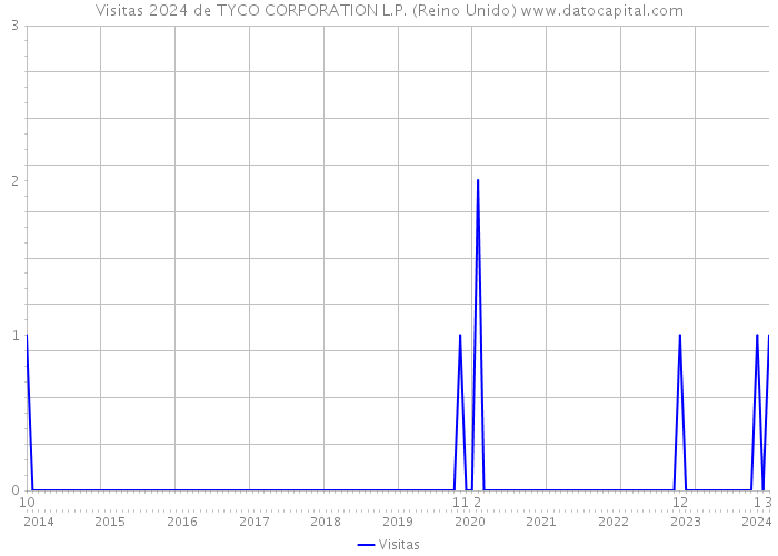 Visitas 2024 de TYCO CORPORATION L.P. (Reino Unido) 