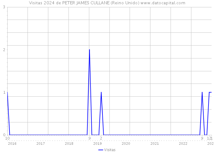 Visitas 2024 de PETER JAMES CULLANE (Reino Unido) 