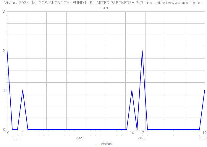 Visitas 2024 de LYCEUM CAPITAL FUND III B LIMITED PARTNERSHIP (Reino Unido) 
