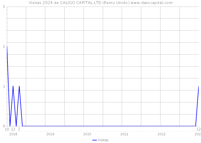 Visitas 2024 de CALIGO CAPITAL LTD (Reino Unido) 