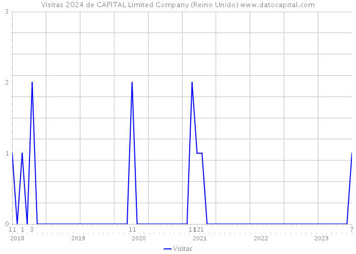 Visitas 2024 de CAPITAL Limited Company (Reino Unido) 