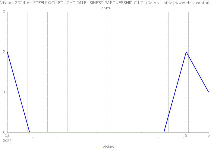 Visitas 2024 de STEELROCK EDUCATION BUSINESS PARTNERSHIP C.I.C. (Reino Unido) 