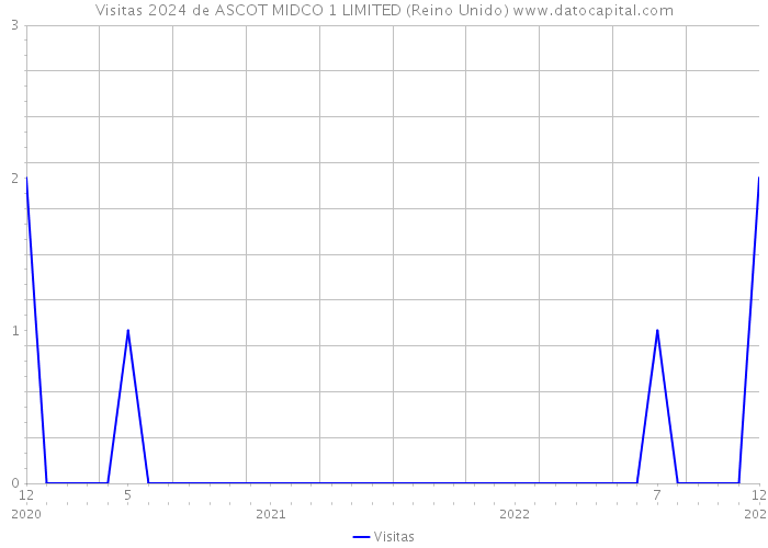 Visitas 2024 de ASCOT MIDCO 1 LIMITED (Reino Unido) 