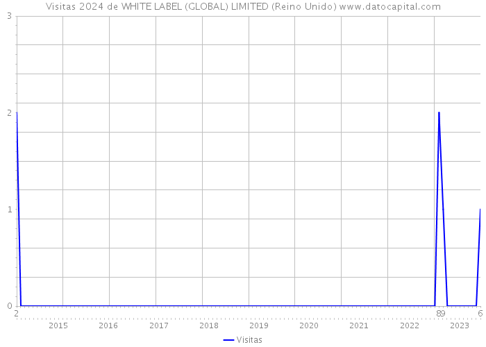 Visitas 2024 de WHITE LABEL (GLOBAL) LIMITED (Reino Unido) 