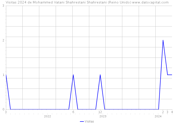 Visitas 2024 de Mohammed Vatani Shahrestani Shahrestani (Reino Unido) 
