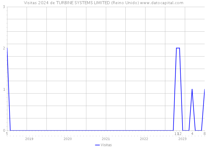 Visitas 2024 de TURBINE SYSTEMS LIMITED (Reino Unido) 