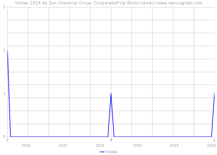 Visitas 2024 de Sun Chemical Group Cooperatief Ua (Reino Unido) 