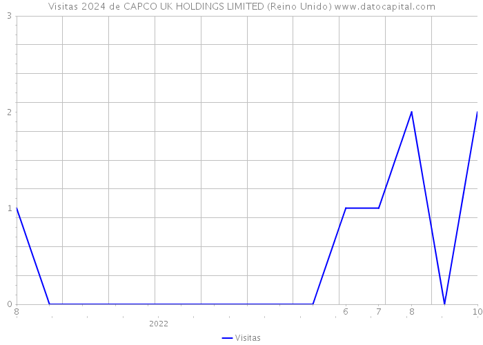 Visitas 2024 de CAPCO UK HOLDINGS LIMITED (Reino Unido) 