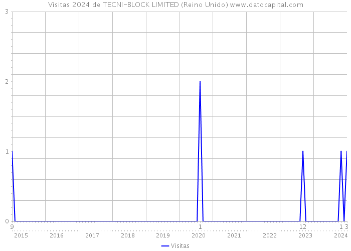 Visitas 2024 de TECNI-BLOCK LIMITED (Reino Unido) 