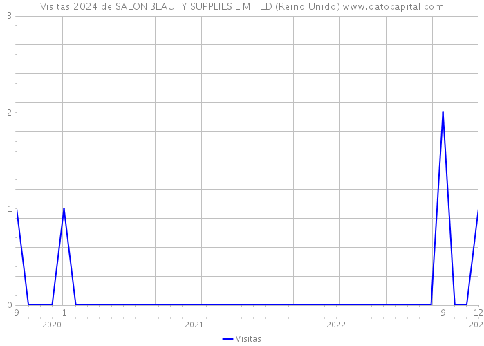 Visitas 2024 de SALON BEAUTY SUPPLIES LIMITED (Reino Unido) 