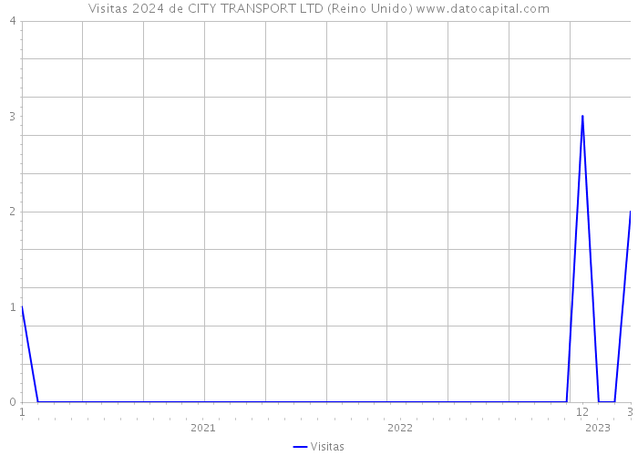 Visitas 2024 de CITY TRANSPORT LTD (Reino Unido) 