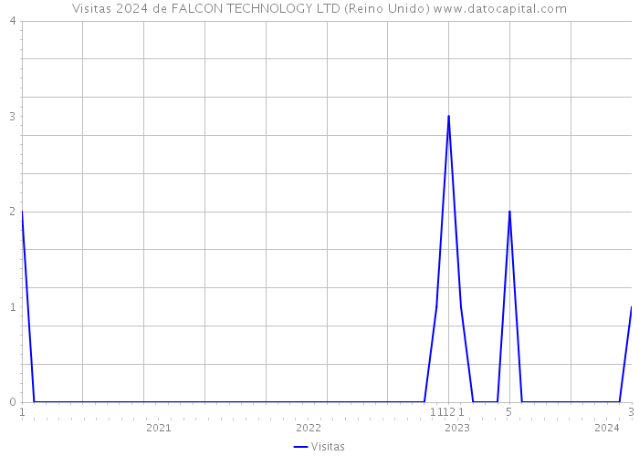 Visitas 2024 de FALCON TECHNOLOGY LTD (Reino Unido) 