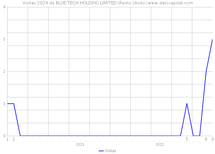 Visitas 2024 de BLUE TECH HOLDING LIMITED (Reino Unido) 
