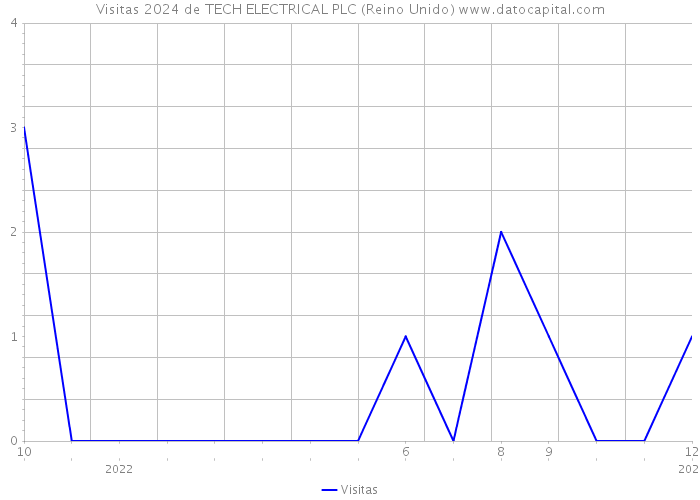 Visitas 2024 de TECH ELECTRICAL PLC (Reino Unido) 