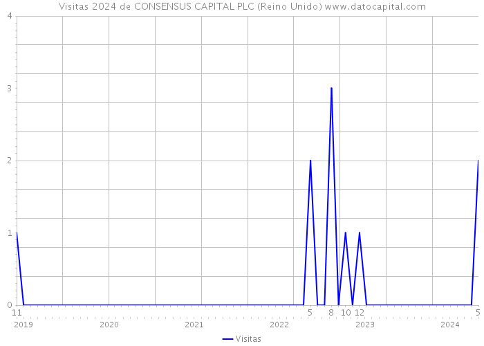 Visitas 2024 de CONSENSUS CAPITAL PLC (Reino Unido) 