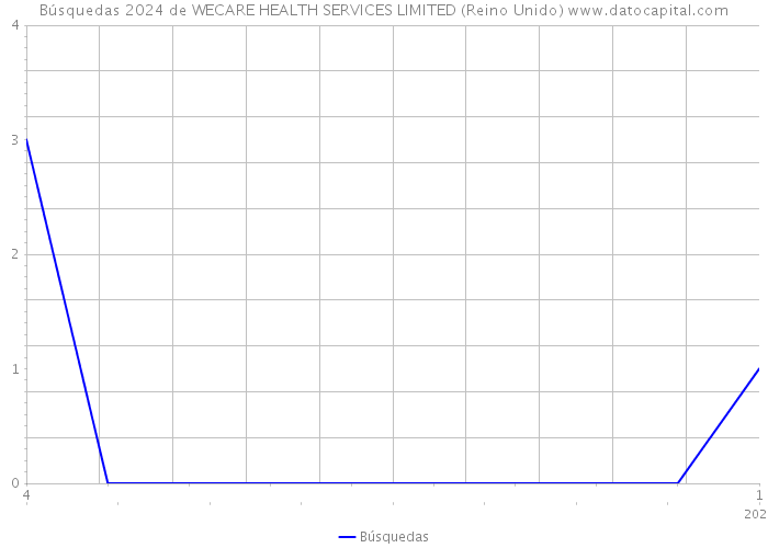 Búsquedas 2024 de WECARE HEALTH SERVICES LIMITED (Reino Unido) 