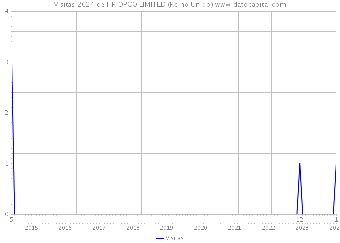 Visitas 2024 de HR OPCO LIMITED (Reino Unido) 