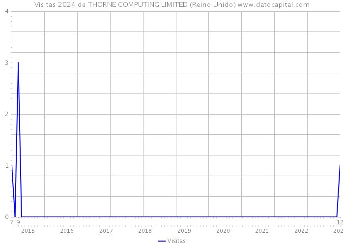 Visitas 2024 de THORNE COMPUTING LIMITED (Reino Unido) 