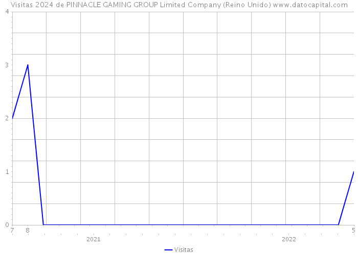 Visitas 2024 de PINNACLE GAMING GROUP Limited Company (Reino Unido) 