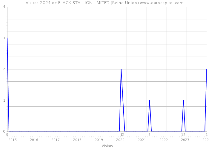 Visitas 2024 de BLACK STALLION LIMITED (Reino Unido) 