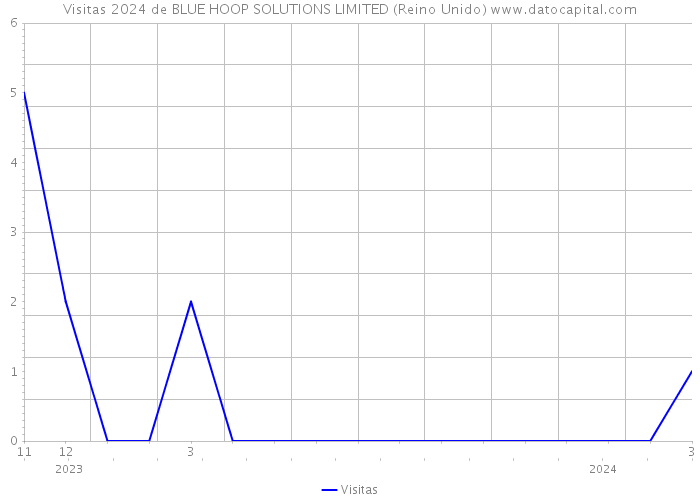 Visitas 2024 de BLUE HOOP SOLUTIONS LIMITED (Reino Unido) 