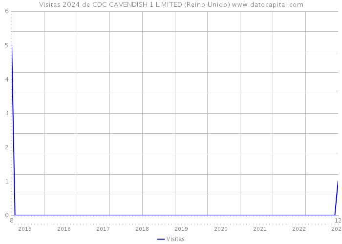 Visitas 2024 de CDC CAVENDISH 1 LIMITED (Reino Unido) 