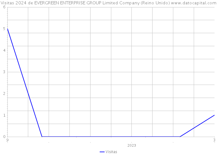 Visitas 2024 de EVERGREEN ENTERPRISE GROUP Limited Company (Reino Unido) 