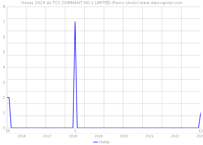 Visitas 2024 de TCC DORMANT NO.1 LIMITED (Reino Unido) 